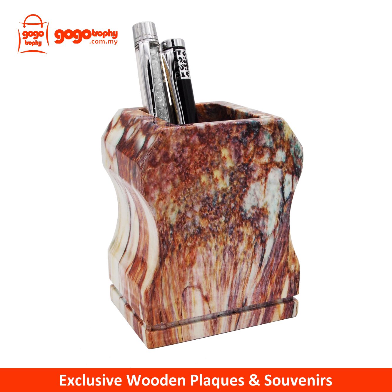 7198 Exclusive Wooden Penholder (without Pen)